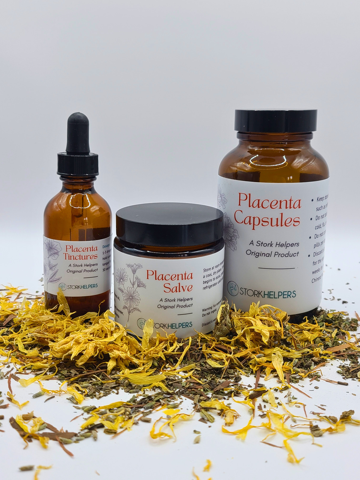 Placenta capsules